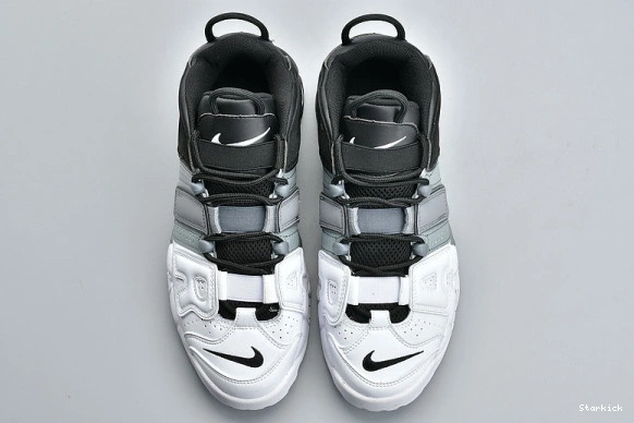 More White Nike Air Tri-Color Uptempo 921948-002 Grey Black 1226